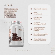 Kit 2X: Proteína True Whey Dark Chocolate True Source 837g - imagem 4