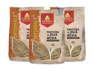 3 Proteínas De Soja Média Clara 400g Livre De Transgênicos - imagem 2