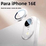 Proteja a Câmera do iPhone 16E: Capa em Metal e Vidro - imagem 1