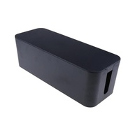 Caixa Organizadora de Fios e Cabos Supra Supply: Organize, Esconda e Proteja seus Cabos (Preta, 32cm) - imagem 1
