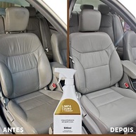 Limpa Couro Finisher 500ml: Revitalize e Proteja Seus Bancos e Estofados - imagem 5