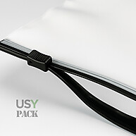 Sacos Plástico Foscos com Zip: Organize e Proteja! - imagem 1
