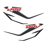 Adesivo Protetor Lateral Tank Pad para Honda Pop 110 2020 - Design Exclusivo e Proteção Superior - imagem 2