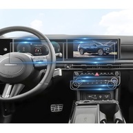 Protetor de Tela BIBIBO 6 Peças para Hyundai Tucson 2025/2026 e Santa Cruz 2025+ (12.3") - Proteção Total - imagem 2