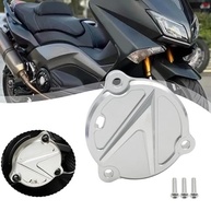 Protetor de Estator Predolo para TMAX 530 - Proteção Elegante e Durável em Liga de Alumínio (Prata) - imagem 5