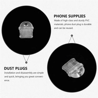 Protetor de Porta USB-C: 10 Unidades Anti-Poeira - imagem 4
