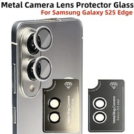 Protetor de Câmera S25 Edge: Metal e Vidro! - imagem 1