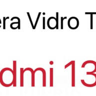 Protetor de Câmera Xiaomi Redmi 13C – 2 Películas com Anel de Metal - imagem 1