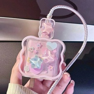 Protetor de Carregador Apple: Flor Rosa Antichoque - imagem 1