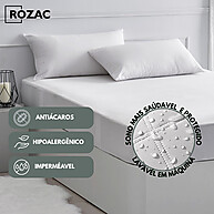 Protetor de Colchão Impermeável Rozac: Durma Tranquilo! - imagem 1