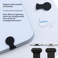 Protetor de Porta iPhone: Anti-Poeira e Elegante - imagem 4