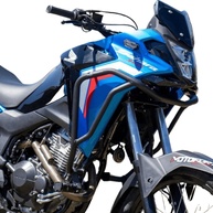 Protetor de Carenagem com Pedaleira Sahara 300 (2024+) Preto Fosco - Segurança e Estilo - imagem 1