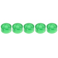 Kit 5 Botões Protetor Plástico Pedal Topper Verde: Proteção e Estilo para Seu Setup! - imagem 1