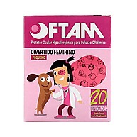 Protetor Ocular Infantil Rosa: Diversão na Recuperação! - imagem 1