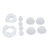Conjunto Protetor de Peito Ainoli para Bomba Tira Leite - 4 Válvulas Bico de Pato + Flanges de Silicone Macio - imagem 5