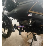 Protetor Stunt Race para Yamaha Fazer 150, Factor 150 e 125 - Slider de Motor e Carenagem (Preto Brilho) - imagem 5