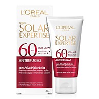 Protetor Solar Facial L'Oréal FPS 60 Antirrugas – Proteção Real - imagem 1
