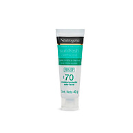 Protetor Solar FPS 70 Neutrogena Sun Fresh: Proteção Alta e Controle de Oleosidade - imagem 1