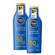 Protetor Solar Nivea Sun Protect & Hidrata FPS 50 – Kit com 2 - imagem 1