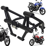 Protetor Stunt Race para Yamaha Fazer 150, Factor 150 e 125 - Slider de Motor e Carenagem (Preto Fosco) - imagem 1