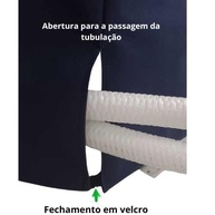 Capa Protetora para Ar Condicionado Split LG 9000 BTUs Dual Inverter – Azul Marinho - imagem 4
