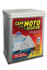 Capa Protetora Premium para Moto e Scooter até 500cc | Plast Leo Ref. 518 - imagem 1