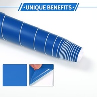 Película Protetora para Carro Azul Fosco 8x59,84" - Capa Universal PVC Resistente - imagem 5