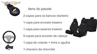 Capa Protetora Banco Chevrolet Onix 2016-2019: Estilo e Segurança para Seu Carro - imagem 5