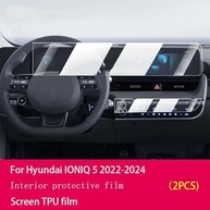 Película Protetora de Tela PACSCI para Hyundai IONIQ 5 (2022-2024): Anti-Impressão Digital e Transparente - imagem 2