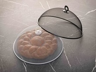 Tela Protetora para Alimentos LYOR - Design Elegante e Prático em Metal Revestido com Plástico 30x12cm - imagem 3
