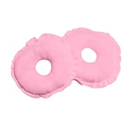 Rosquinha de Amamentação 100% Algodão Rosa - Protetora, Macia e Lavável - imagem 2