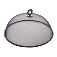 Tela Protetora para Alimentos LYOR 24,5cm x 9cm - Metal Revestido com Plástico Preto | Proteção contra Insetos e Poeira - imagem 1