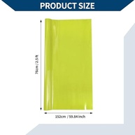 Película de Vinil para Carro - Capa Protetora PVC 0,8m x 59,84" - Verde Claro - imagem 5