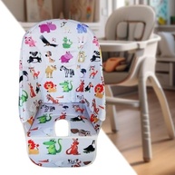 Capa Protetora para Cadeira de Jantar Infantil com Estampa Animal - Conforto e Estilo para Refeições - imagem 3