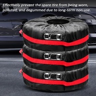 Capa Protetora Resistente para Estepe de Carros, SUVs e Vans - Poliéster 190T com Bolsa de Armazenamento - imagem 5