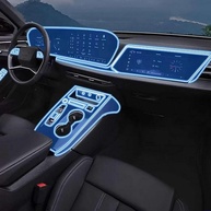 Película Protetora TPU para Central Multimídia Audi A5 2025 - Proteção Premium Anti-Arranhão - imagem 1