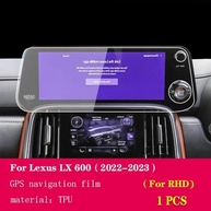 Película Protetora Tela GPS Lexus LX 600 2022-2024: Anti-Risco e Ultra Transparente - imagem 4
