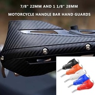 Protetores de Mão Racing para Moto e ATV - Azul (22mm/28mm) - imagem 3