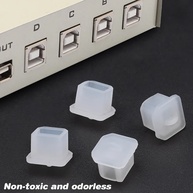 Protetores USB-B: 5 Tampas Antipoeria em Silicone - imagem 4