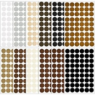 Tampas de Parafuso PVC 648 Peças - 12 Cores Madeira à Prova d'Água para Móveis - imagem 5