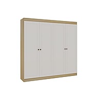 Guarda-Roupa Casal 4 Portas: Espaço e Estilo Provençal - imagem 2