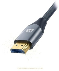Cabo HDMI 2.1 8K 48Gbps: Imagem Imersiva para PS5, Xbox, TV 4K/8K e Gamer - imagem 5
