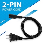 Cabo de Alimentação AC 1,5m 2 Pinos C8: Energia Confiável para sua TV, PS4, PS5, Xbox e Mais! - imagem 3