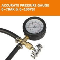 Kit Testador de Pressão de Combustível Universal 0-100 PSI com Mangueira Rápida - Diagnóstico Preciso para Injeção Eletrônica - imagem 5