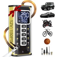 Compressor de Ar Portátil 150 PSI 20000mAh: Bomba de Pneu Inteligente para Carro e Bicicleta - imagem 1