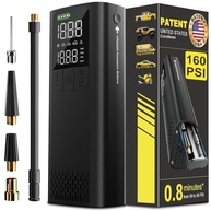 Compressor de Ar Portátil BBD: Inflador Digital 160 PSI para Carros, Bikes e Mais | Luz LED e Carregamento Tipo C - imagem 2