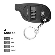 Mini Medidor de Pressão de Pneu Digital Utest: Calibragem Precisa em PSI e Libras - Portátil Chaveiro - imagem 5