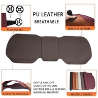 Almofada de Assento de Carro Universal em Couro PU Respirável - Conforto e Proteção para Todos os Veículos - imagem 5