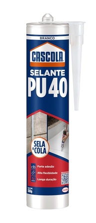 Cascola Selante Adesivo PU 40 Cinza: Extra Forte para Construção e Acabamento | 380g - imagem 3