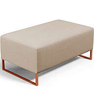Puff Decorativo Cléo 90cm: Modernidade e Conforto para sua Sala - imagem 1